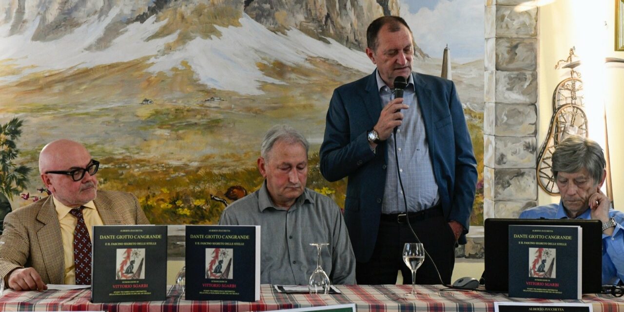 POVEGLIANO: PRESENTAZIONE DEL LIBRO “DANTE GIOTTO CANGRANDE E IL FASCINO SEGRETO DELLE STELLE” DI ZUCCHETTA