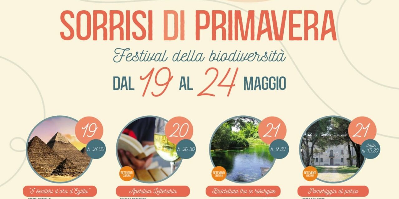 POVEGLIANO: DAL 19 AL 24 MAGGIO LA PRIMA EDIZIONE DEL FESTIVAL DELLA BIODIVERSITA’