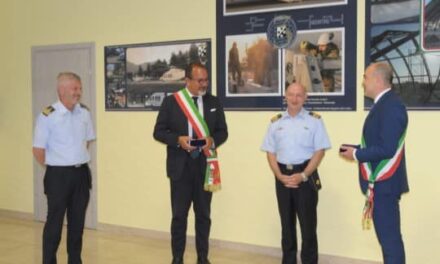 Il Capo di stato maggiore dell’Aeronautica militare in visita a Villafranca