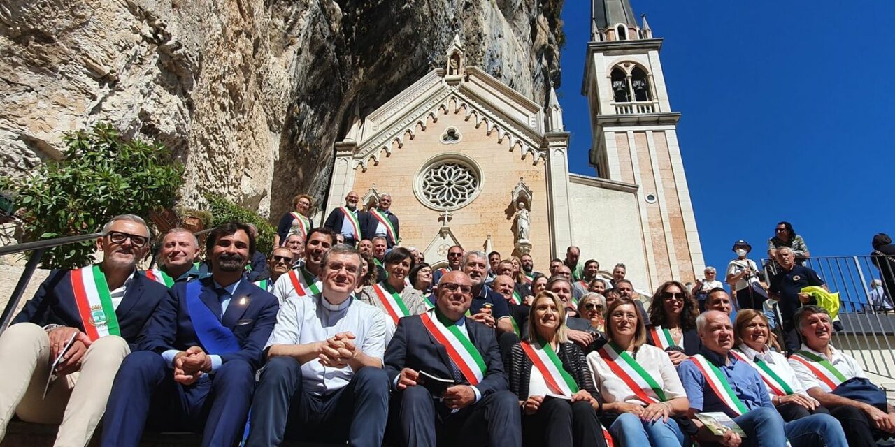 I Sindaci della provincia di Verona al Santuario Madonna della Corona