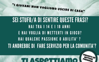 Sona. Le iniziative estive per i giovani dell’Assessorato alle Politiche Giovanili vengono ripetute anche d’inverno. 