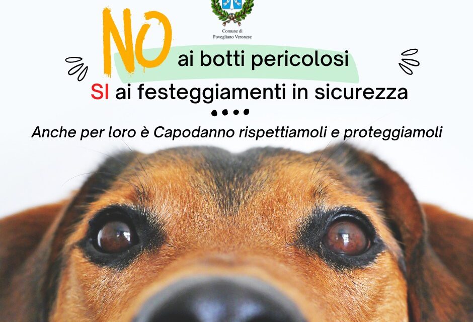 Il comune di Povegliano dice “No” ai botti e “SI” ai festeggiamenti in sicurezza