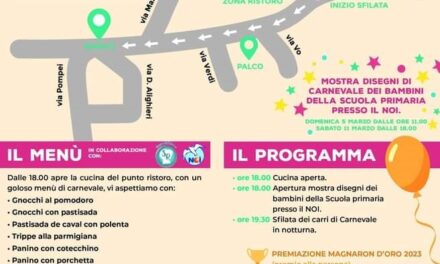 Povegliano: domani sera la 50° edizione  del carnevale