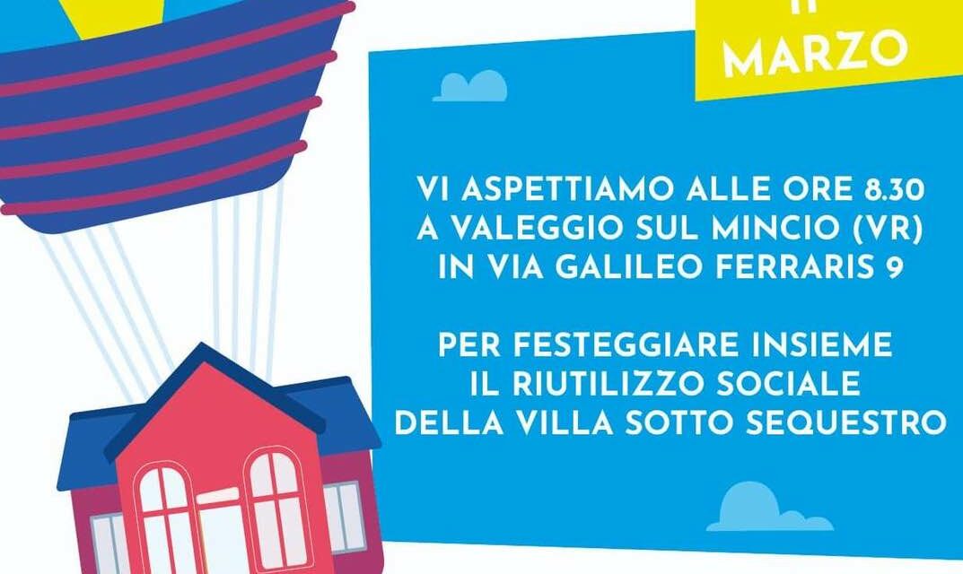 Valeggio. Una villa sequestrata alla mafia consegnata al Comune