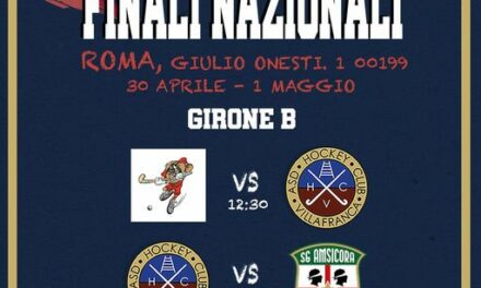 Hockey Villafranca: weekend di finali nazionali per l’under 21