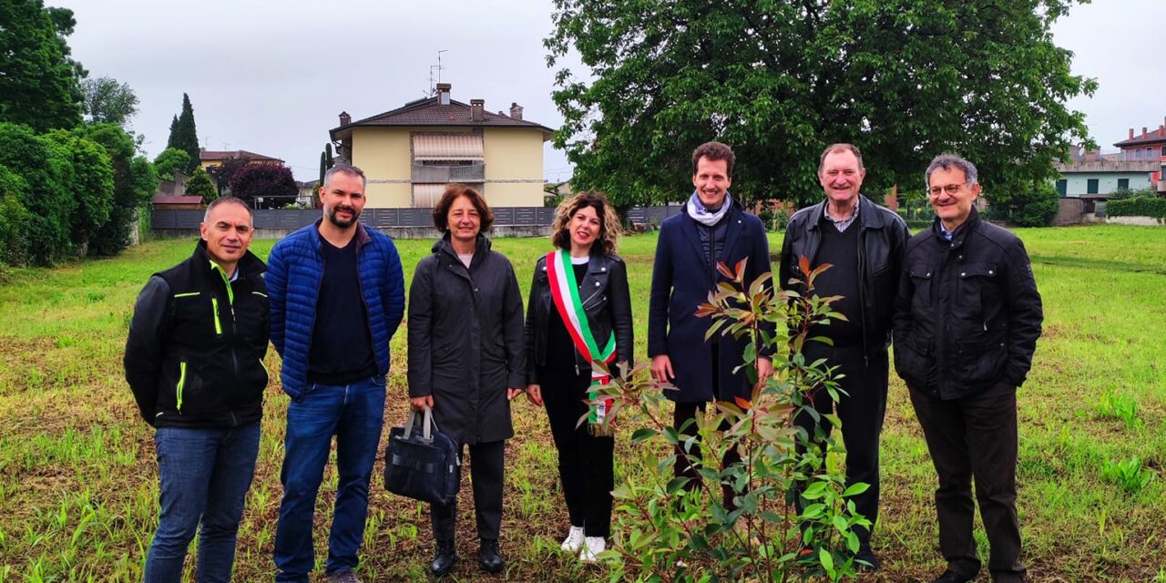 Povegliano: iniziati i lavori per il nuovo parco sportivo della Crose