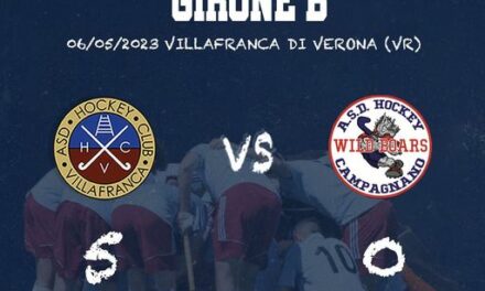 Hockey Villafranca, cinquina al Campagnano