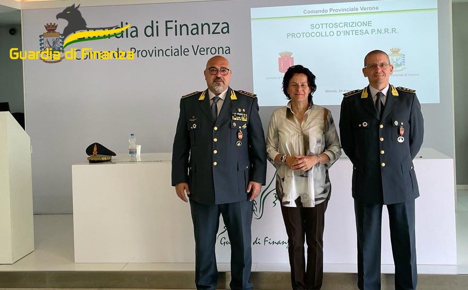 Accordo fra Comune di Peschiera e la Guardia di Finanza per prevenire le truffe sui fondi del Pnrr