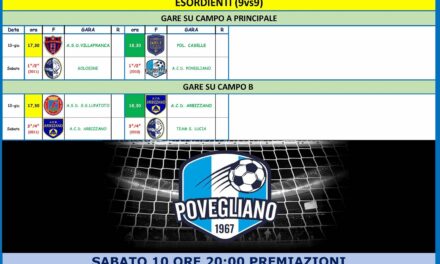 Povegliano: domani le finali del torneo giovanile