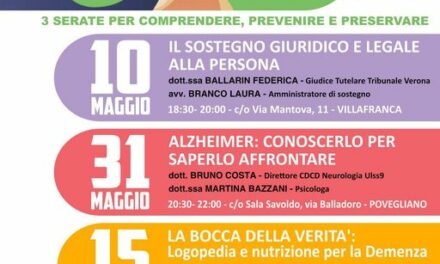 Povegliano: domani sera incontro sull’Alzheimer