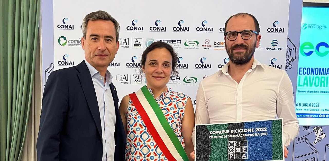 Sommacampagna premiato Comune riciclone