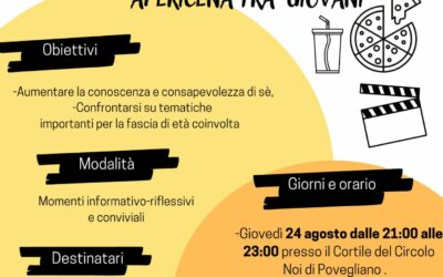 Serate d’estate: incontri con i giovani di Povegliano