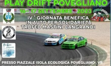 Povegliano: esibizioni drifting e solidarietà il 16 e il 17 settembre