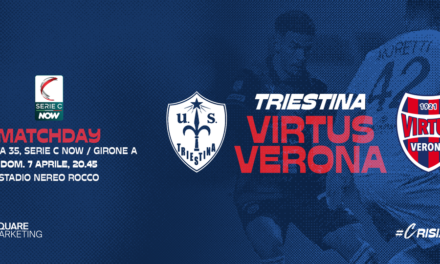 Serie C: domani in campo il Legnago. Domenica sera la Virtus a Trieste