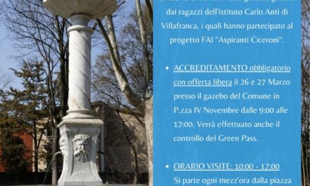 Povegliano fra le giornate FAI per riscoprire i tesori culturali della nostra provincia