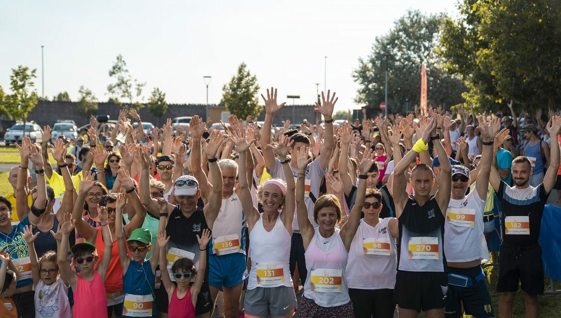 500 runner e 7mila euro raccolti nella prima edizione della Corsa del Sole di Castel d’Azzano