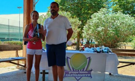 TENNIS CASTELNUOVO: SI È CONCLUSO IL TORNEO GIOVANILE