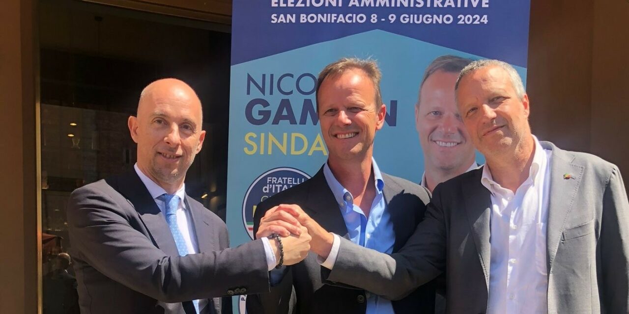 San Bonifacio, Nicola Gambin scommette sulla “filiera” politica