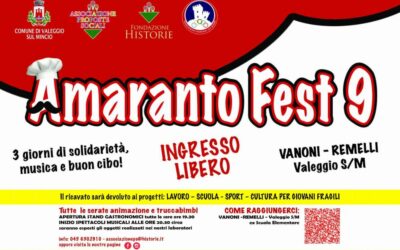 24-25 e 26 giugno: nona edizione dell’Amaranto Fest