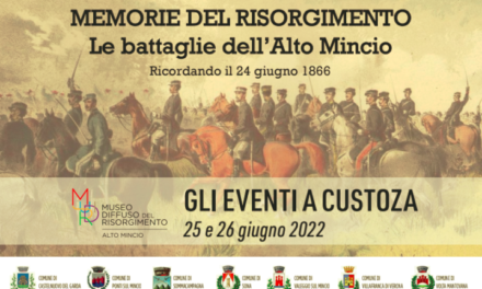 A Custoza di Sommacampagna sabato 25 e domenica 26 giugno eventi per ricordare il 24 giugno 1866