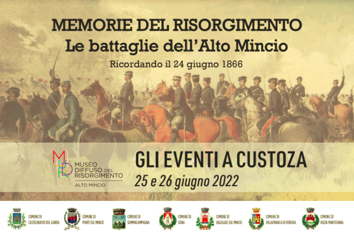 A Custoza di Sommacampagna sabato 25 e domenica 26 giugno eventi per ricordare il 24 giugno 1866