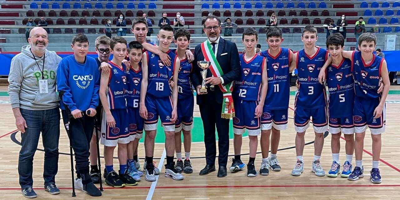 VILLAFRANCA, TORNEO DELLA PACE: VINCE L’UNDER 13 DELLA PALLACANESTRO CANTU’