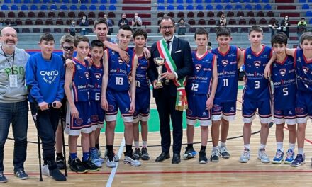 VILLAFRANCA, TORNEO DELLA PACE: VINCE L’UNDER 13 DELLA PALLACANESTRO CANTU’