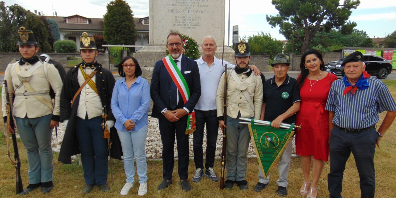 MEMORIE DEL RISORGIMENTO A VILLAFRANCA: POSA DELLA CORONA DI ALLORO E PRESENTAZIONE DEL LIBRO “PENSARE GLI ITALIANI”