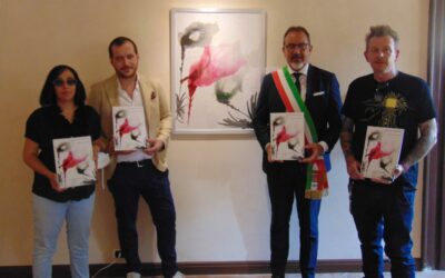 PRESENTAZIONE DEL CATALOGO “ESSENZE CROMATICHE” DELL’ARTISTA ANGELO OLIBONI AL PALAZZO BOTTAGISIO