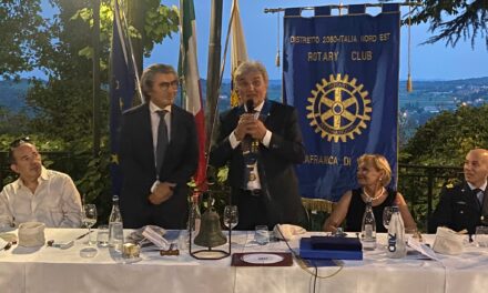 Rotary Club Villafranca, Carlo Benati è il nuovo presidente