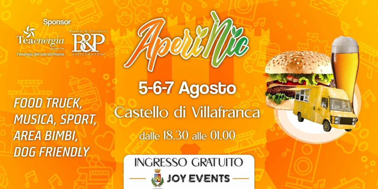 Aperinic, dal 5 agosto con ingresso libero al Castello