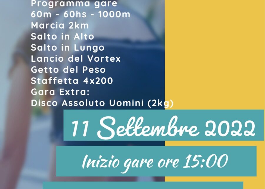 Bussolengo: domenica gare del Campionato Provinciale di Atletica