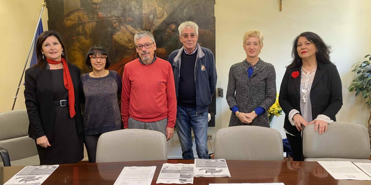 Castelli in Rosso. Presentata questa mattina l’iniziativa che vede uniti i comuni di Villafranca, Valeggio e Nogarole Rocca nella sensibilizzazione contro la violenza sulle donne. 