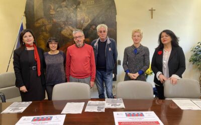 Castelli in Rosso. Presentata questa mattina l’iniziativa che vede uniti i comuni di Villafranca, Valeggio e Nogarole Rocca nella sensibilizzazione contro la violenza sulle donne. 