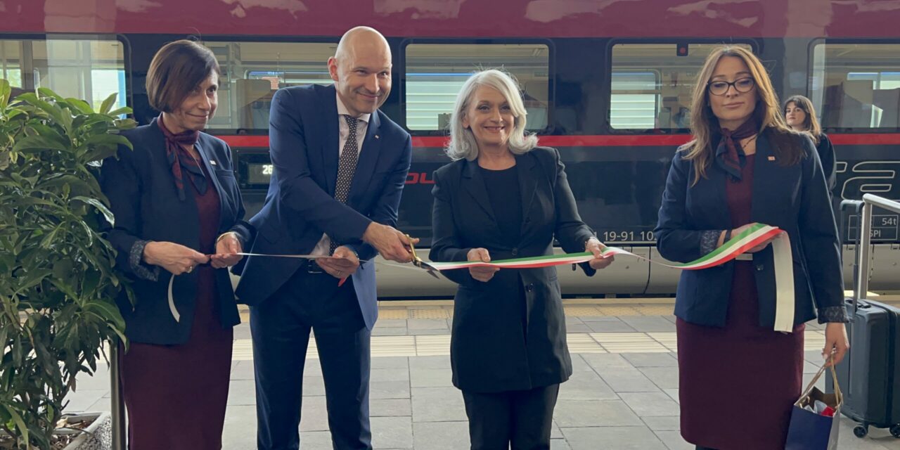 Taglio del nastro per Railjet new generation, i treni Db-Öbb che collegano Monaco a Verona