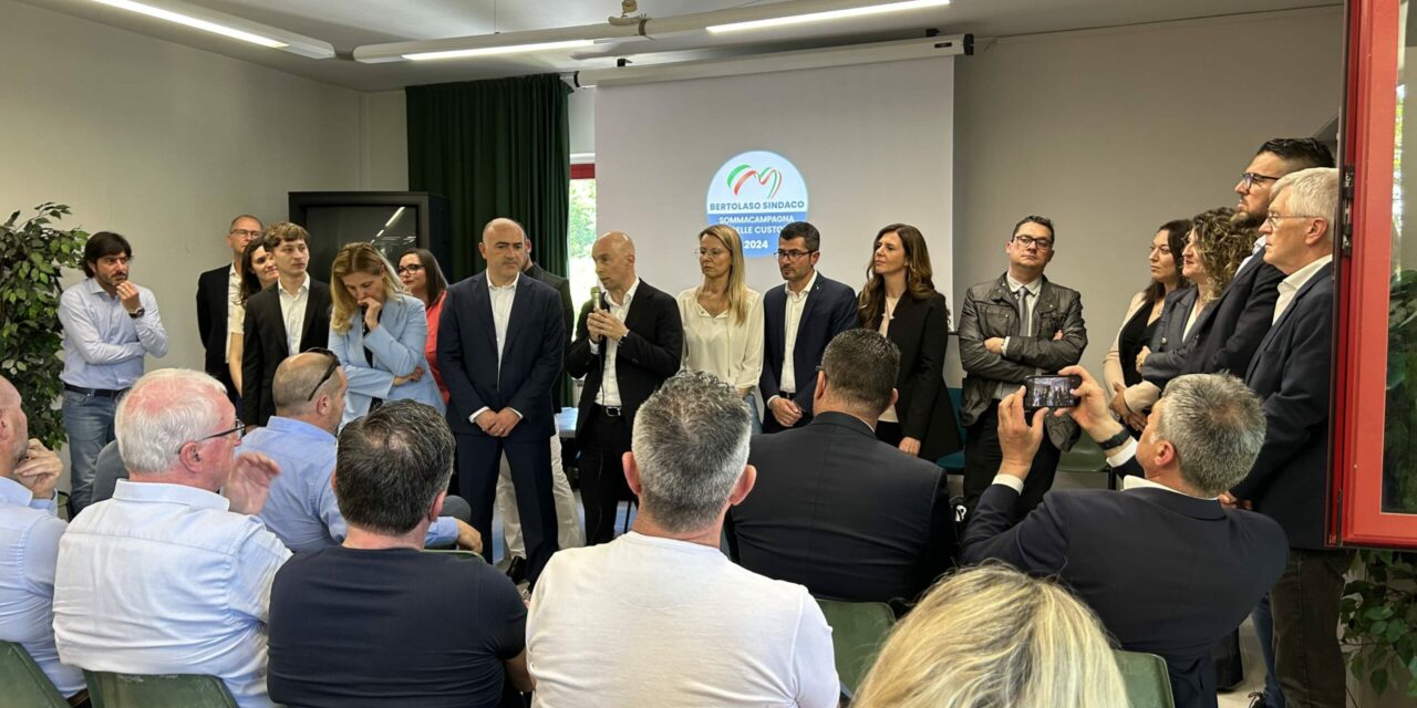 Sommacampagna: Bertolaso presenta la squadra. In lista anche Rigo: «Di là si guarda al passato, qui al futuro»