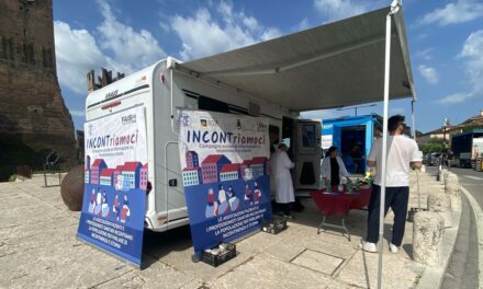 “Incontriamoci in camper”: partito a Villafranca il tour veronese della campagna informativa sull’incontinenza