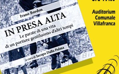 Palazzo Bottagisio, sabato Ivano Bordon presenta il suo libro “In presa alta”