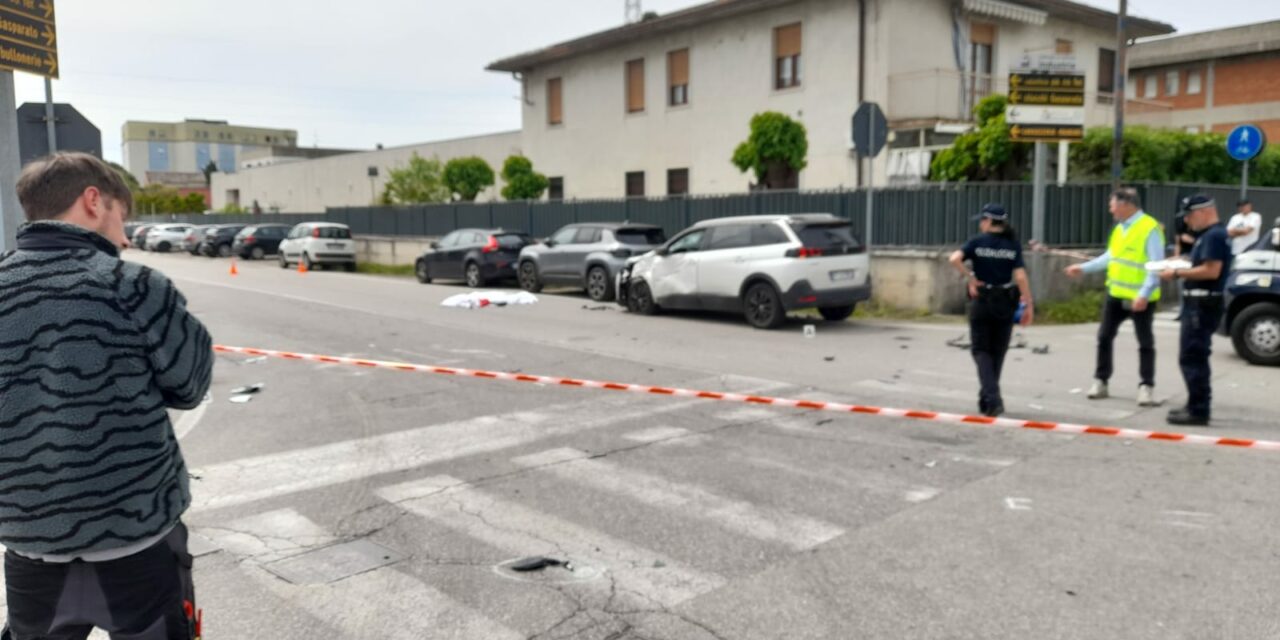 Incidente mortale fra via Chioda e via Torricelli: è la sesta vittima da gennaio ad oggi