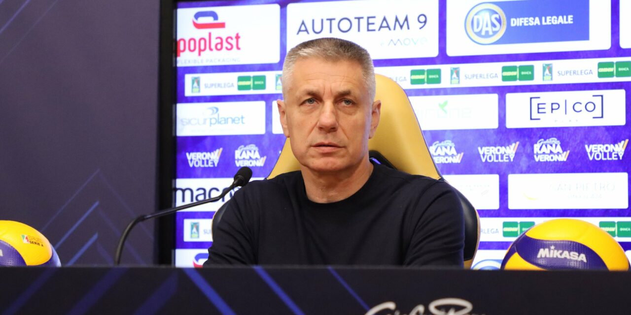 Rana Verona, con Civitanova la partita più importante dell’anno. Stoytchev: “Le squadre forti si vedono nelle partite decisive”