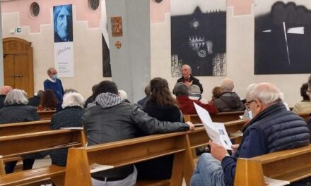 POVEGLIANO: LA VIA CRUCIS DELL’ARTISTA MELONI ESPOSTA IN CHIESA