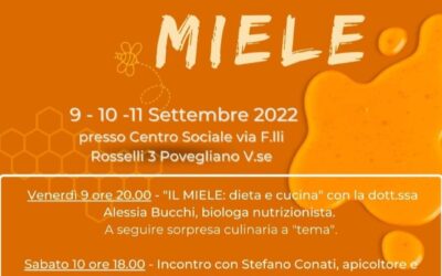 Povegliano: “I giorni del miele” dal 9 all’11 settembre