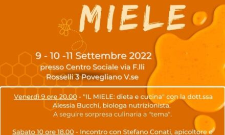 Povegliano: “I giorni del miele” dal 9 all’11 settembre