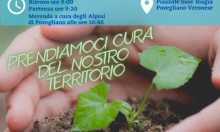 Povegliano: domenica 9 ottobre torna la Giornata Ecologica