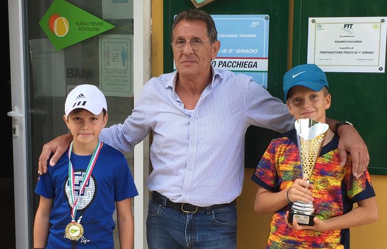 Giovani racchette in campo al Nuovo Tennis Bovolone