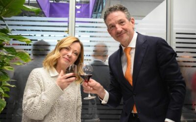 Vinitaly. Giorgia Meloni incontra il presidente del Consorzio Valpolicella