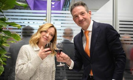 Vinitaly. Giorgia Meloni incontra il presidente del Consorzio Valpolicella