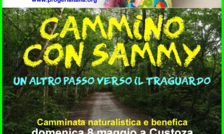 Custoza: bicicltettata e cammino con Sammy Basso per sensibilizzare su una malattia rara: la sindrome da invecchiamento precoce