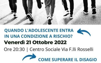 Povegliano: due incontri sull’adolescenza