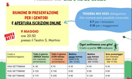 Povegliano: dal 3 al 28 luglio il grest parrocchiale sul tema “Shrek”